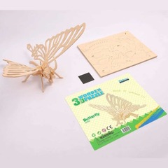 Butterfly 3D Wooden Puzzle